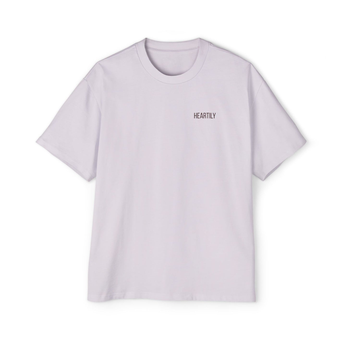 Heartily Men's Camo Logo Heavy Oversized Tee