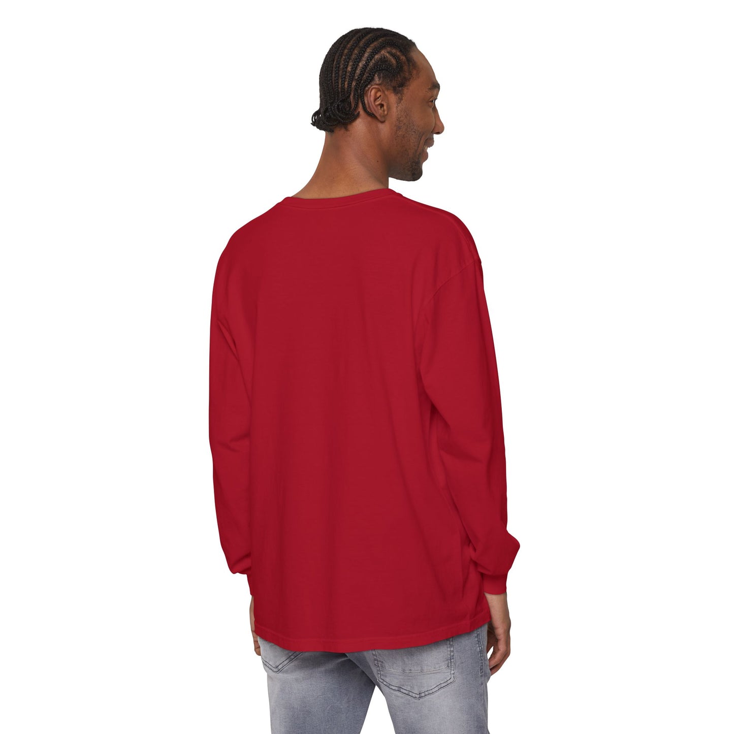 Unisex Greek "Heartily" Long Sleeve T-Shirt