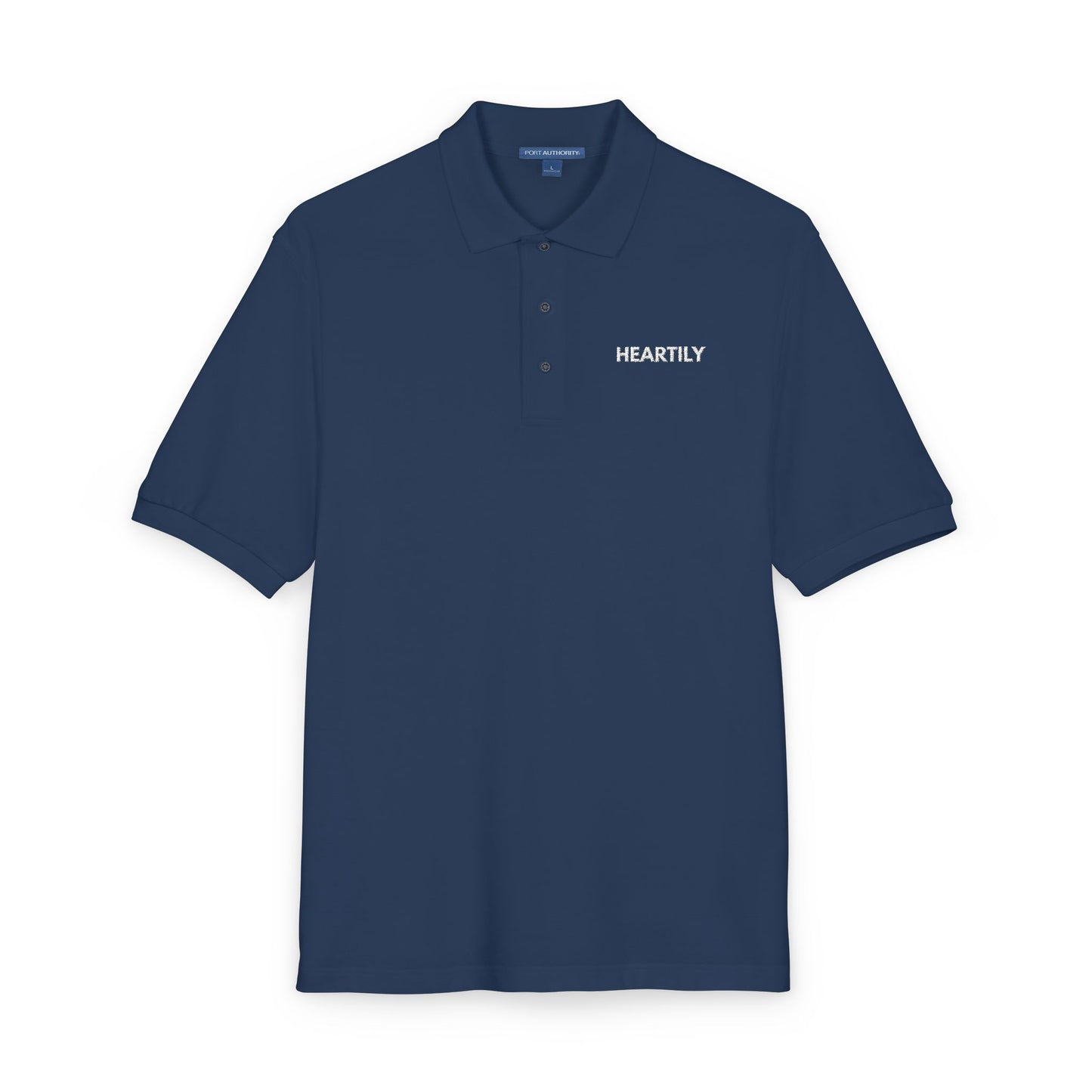 Heartily Embroidered Polo Shirt