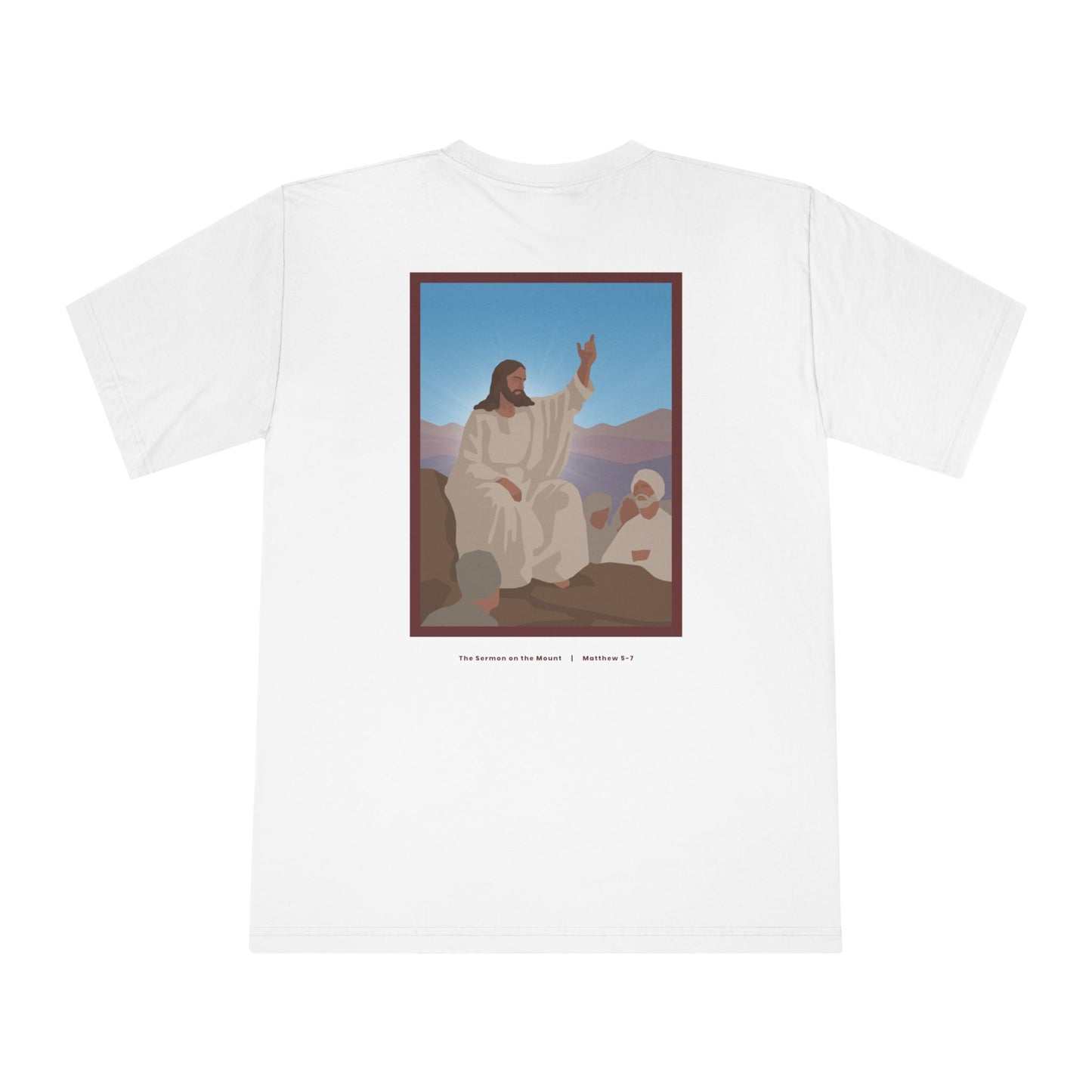 Sermon on the Mount Unisex Crewneck T-Shirt