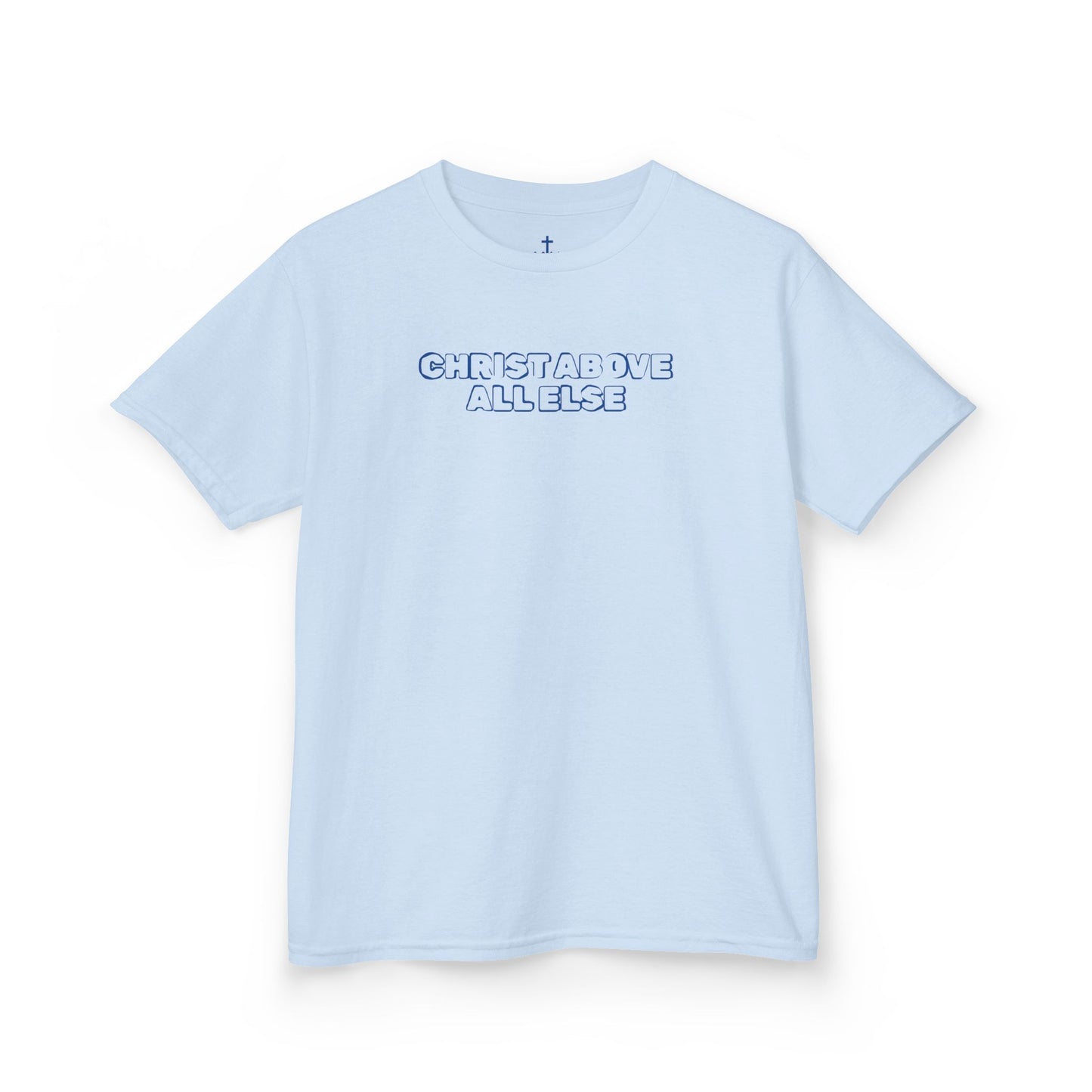 "Christ Above All Else" Kids Minimalist Graphic Tee