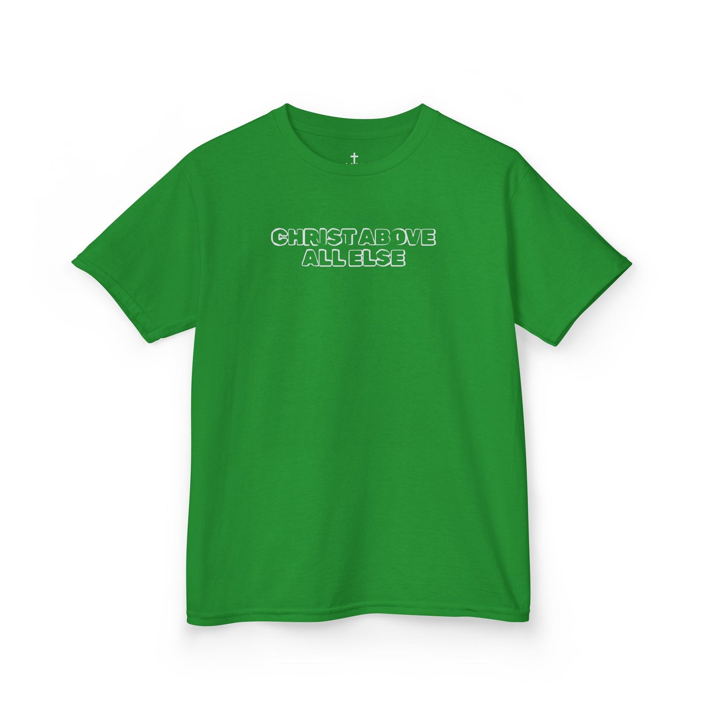 "Christ Above All Else" Kids Minimalist Graphic Tee