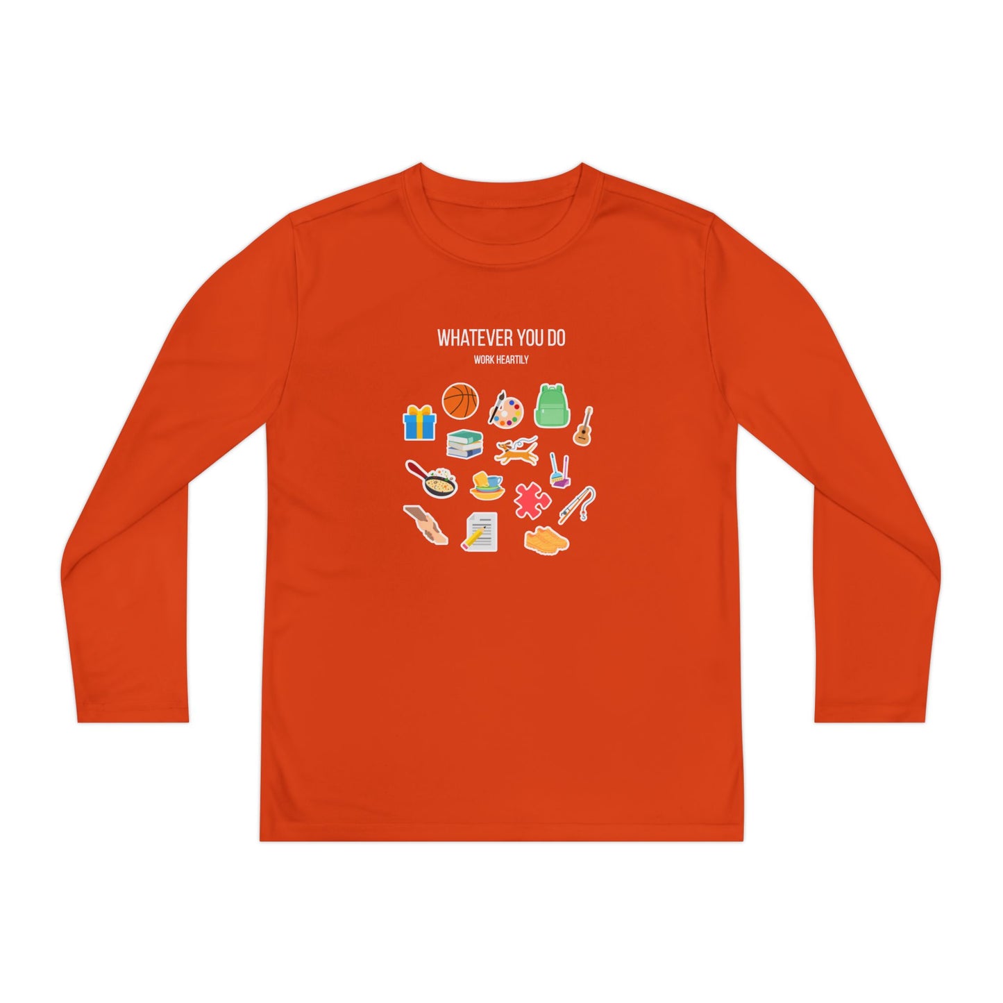 'Whatever You Do' Youth Long Sleeve Tee