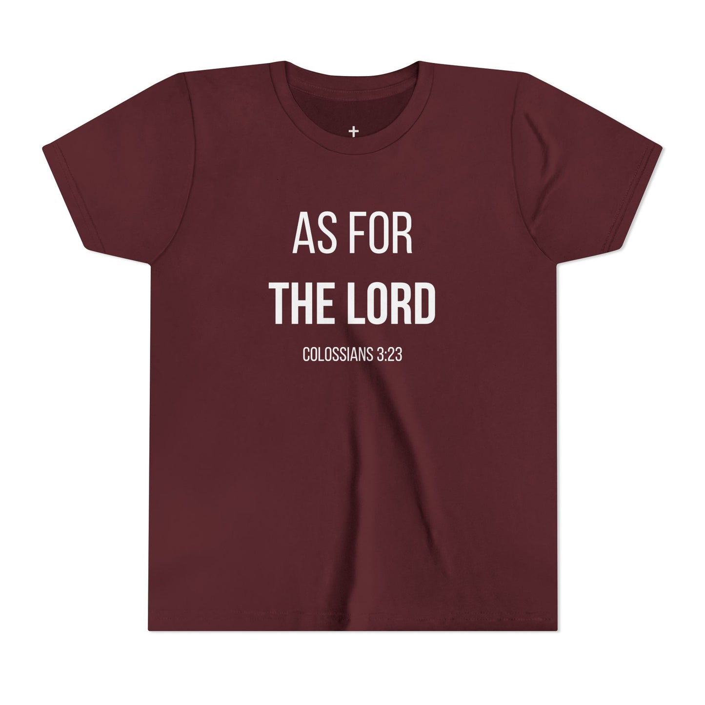 Youth "As For the Lord" Tee
