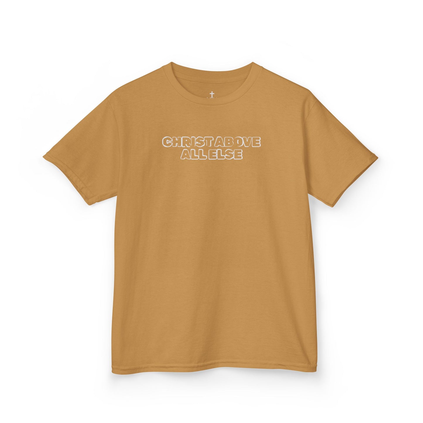 "Christ Above All Else" Kids Minimalist Graphic Tee