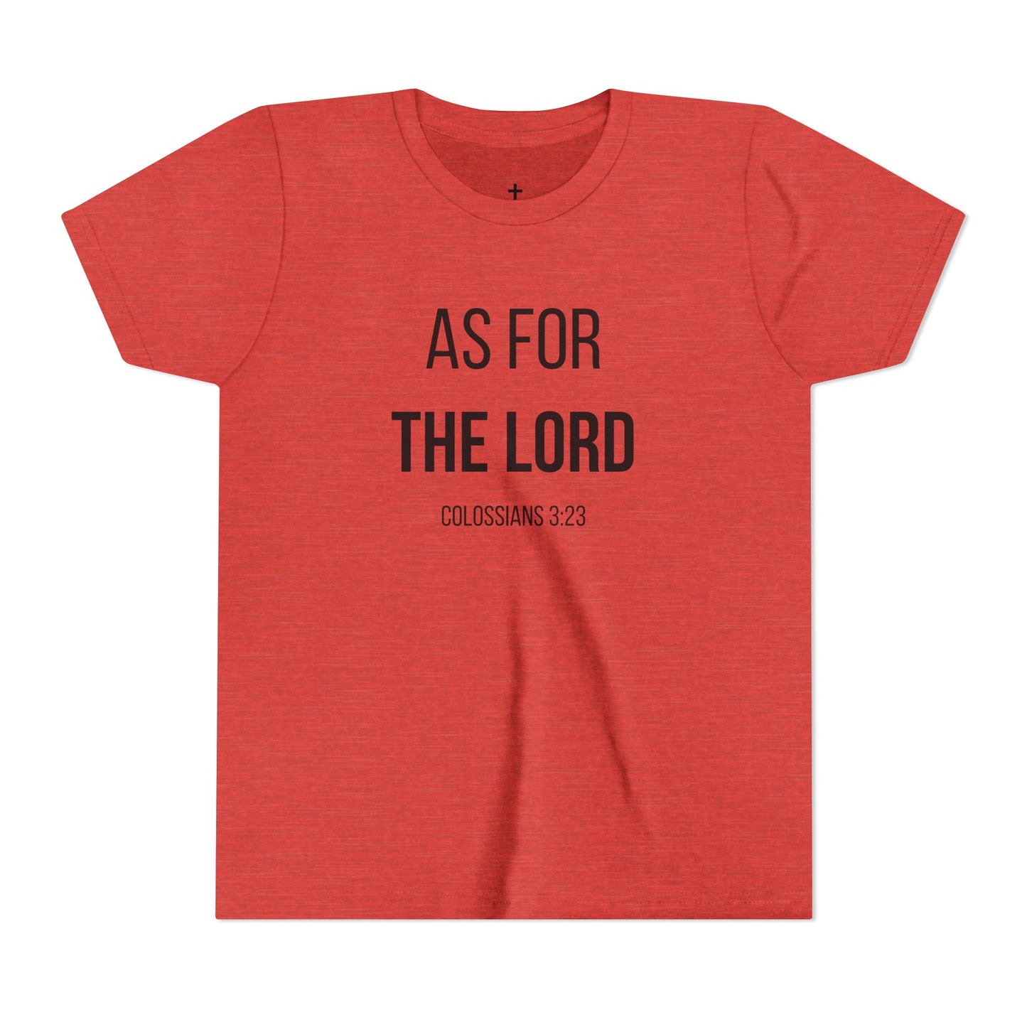 Youth "As For the Lord" Tee