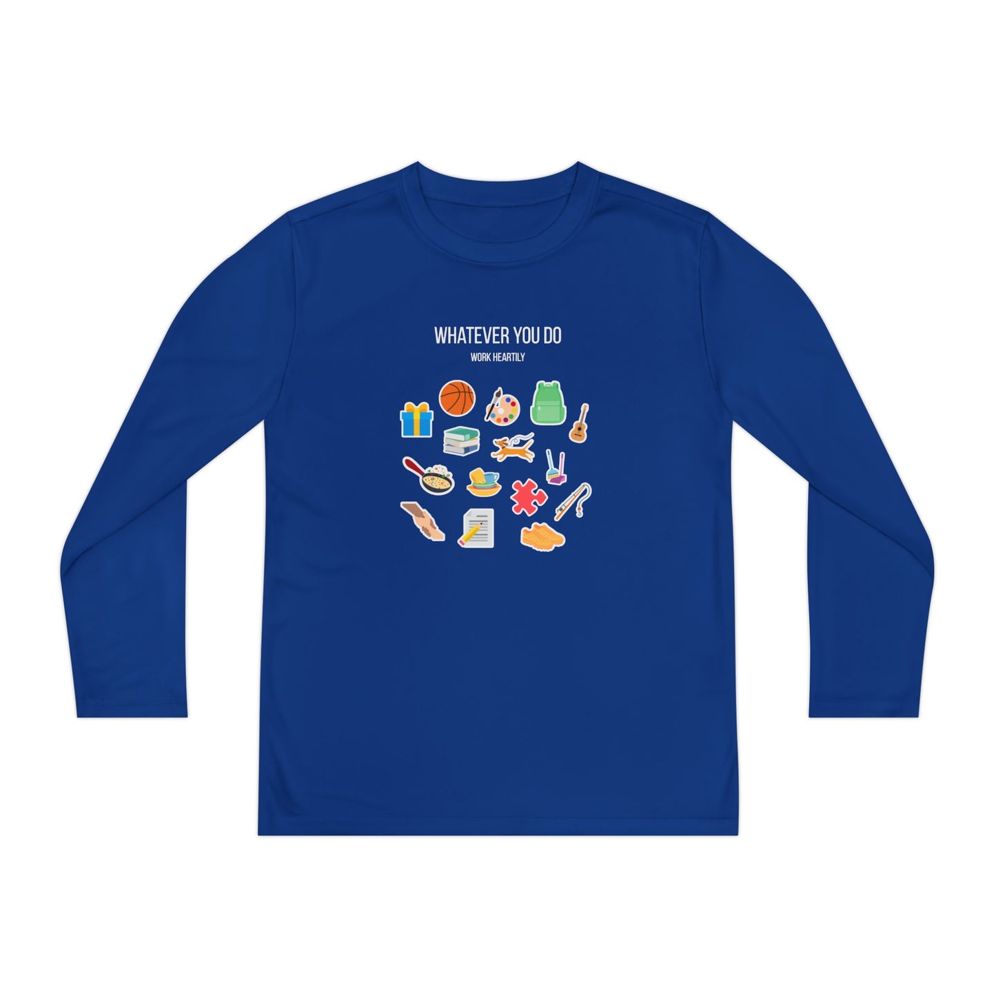 'Whatever You Do' Youth Long Sleeve Tee