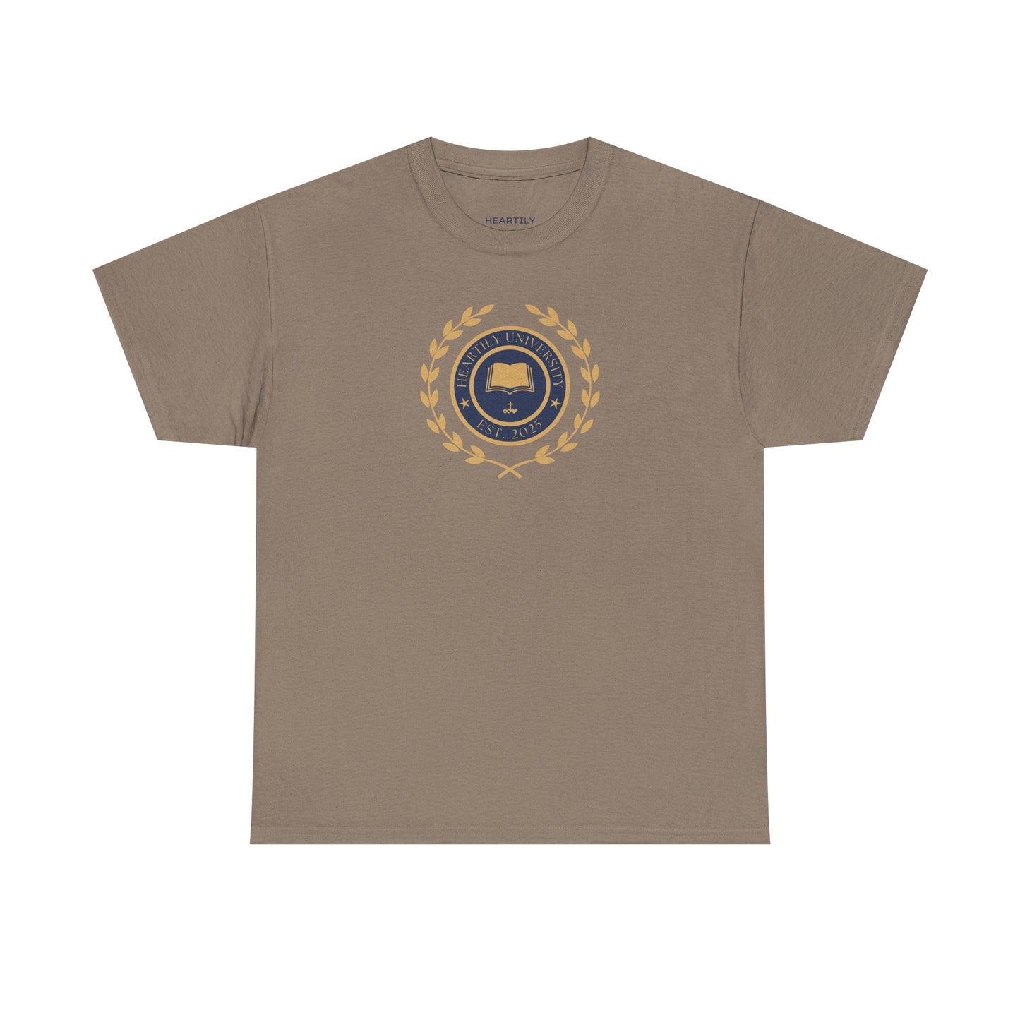 Heartily University Unisex Heavy Cotton Tee