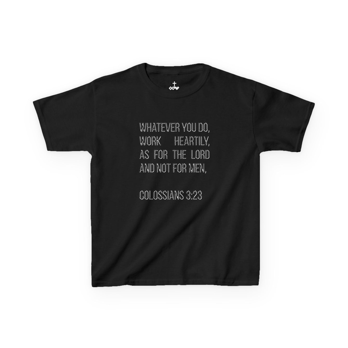 Colossians 3:23 Inspirational Kids Tee