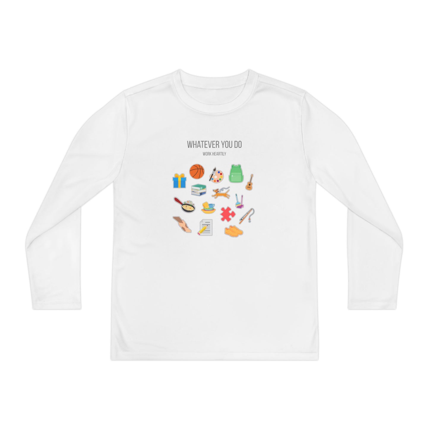 'Whatever You Do' Youth Long Sleeve Tee