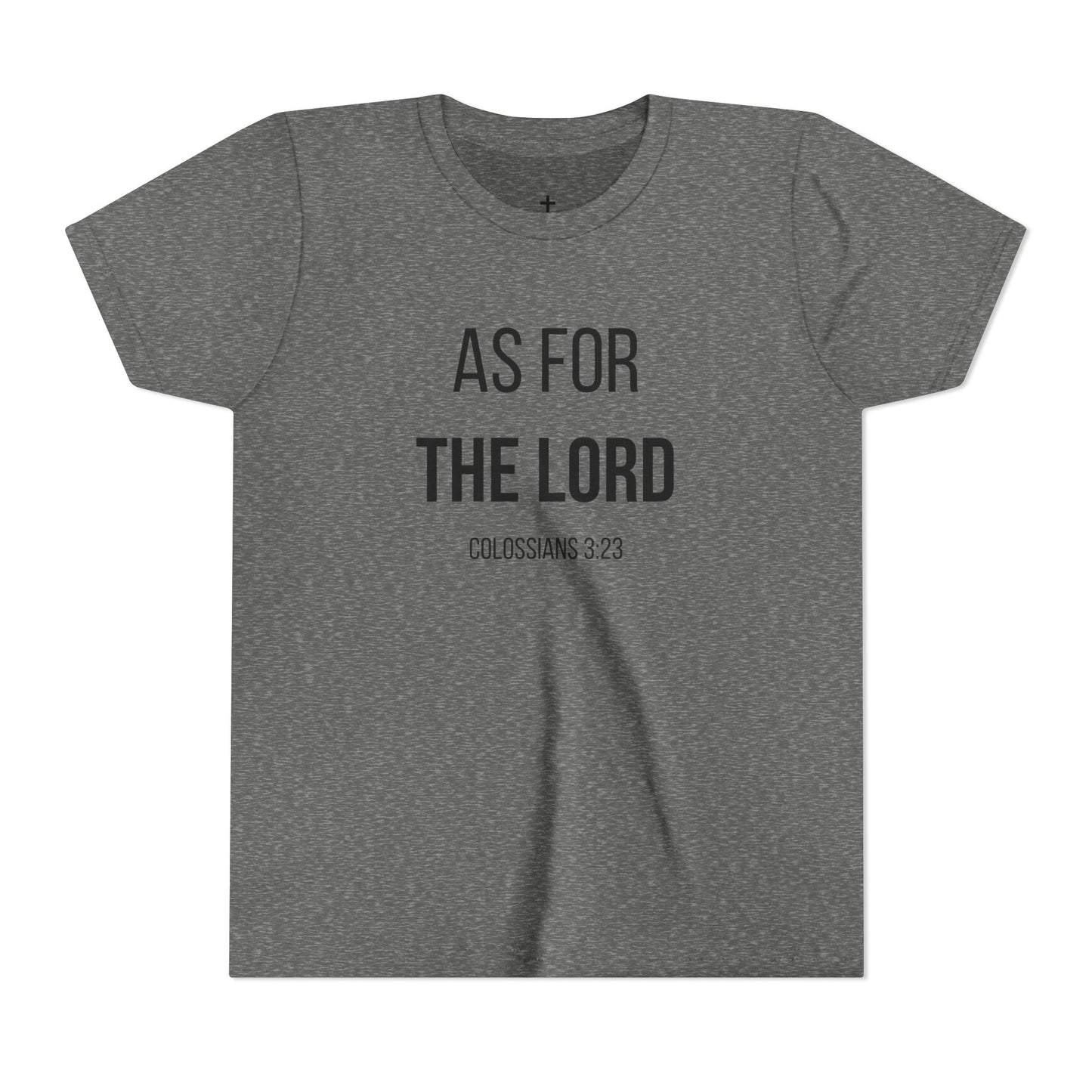 Youth "As For the Lord" Tee