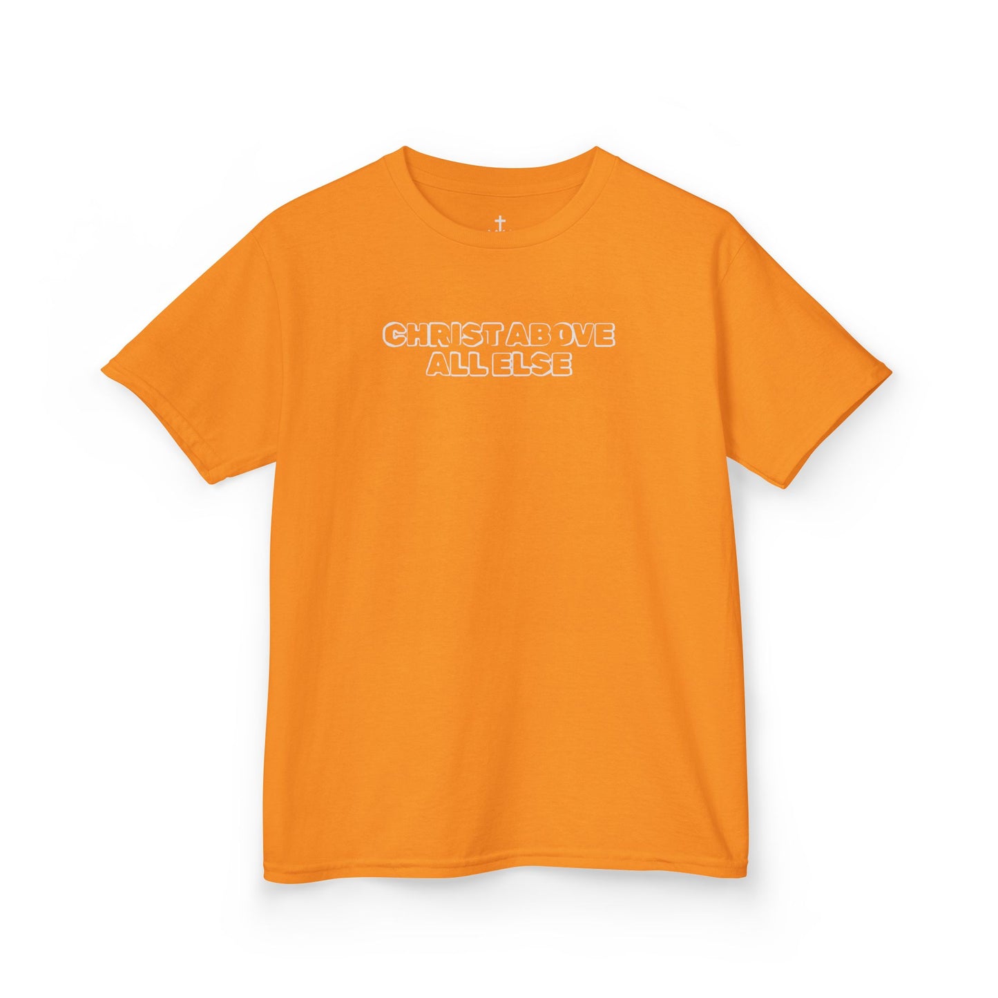 "Christ Above All Else" Kids Minimalist Graphic Tee