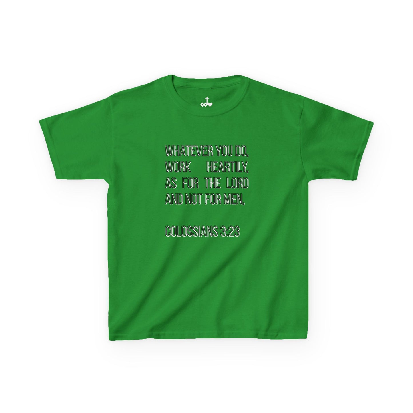 Colossians 3:23 Inspirational Kids Tee