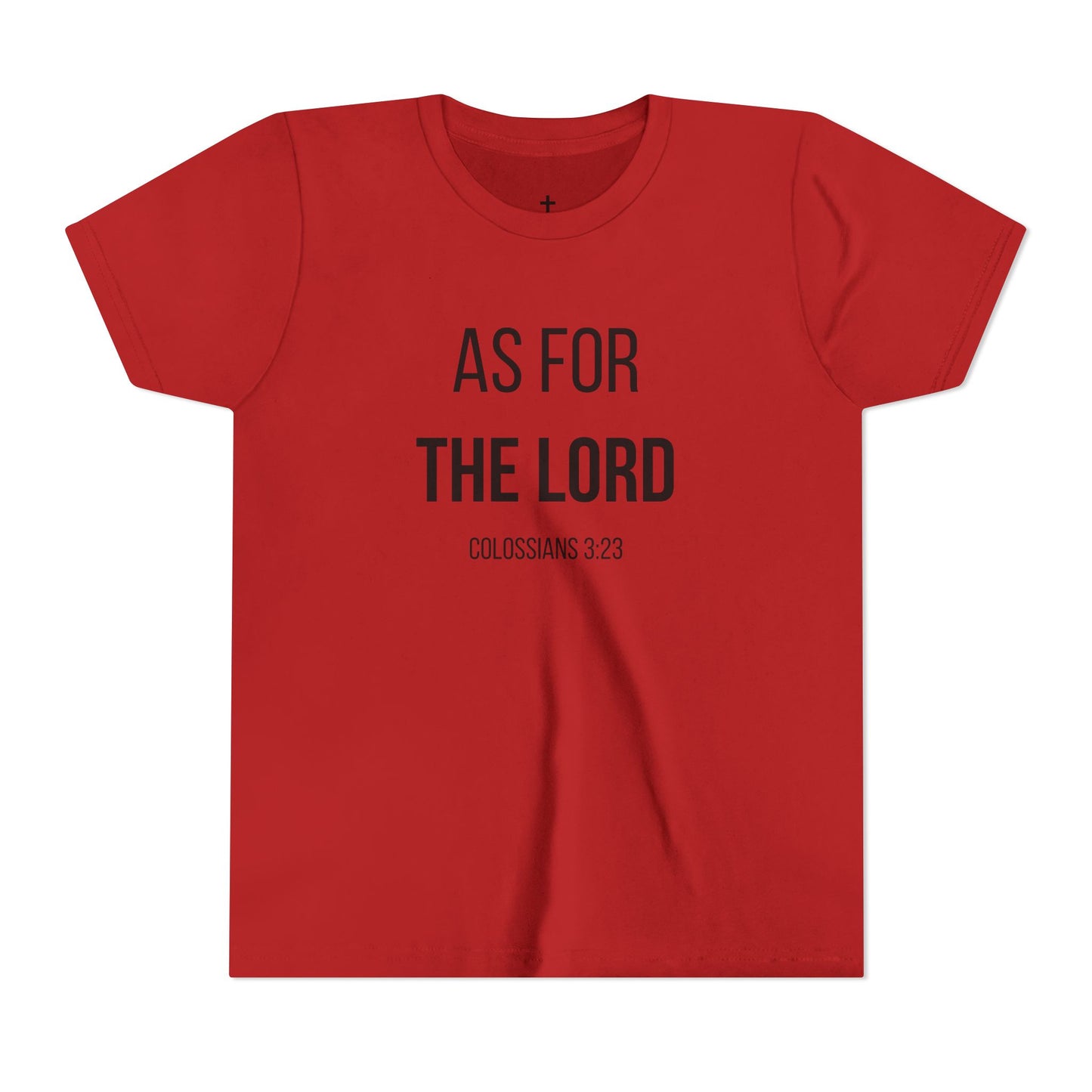 Youth "As For the Lord" Tee