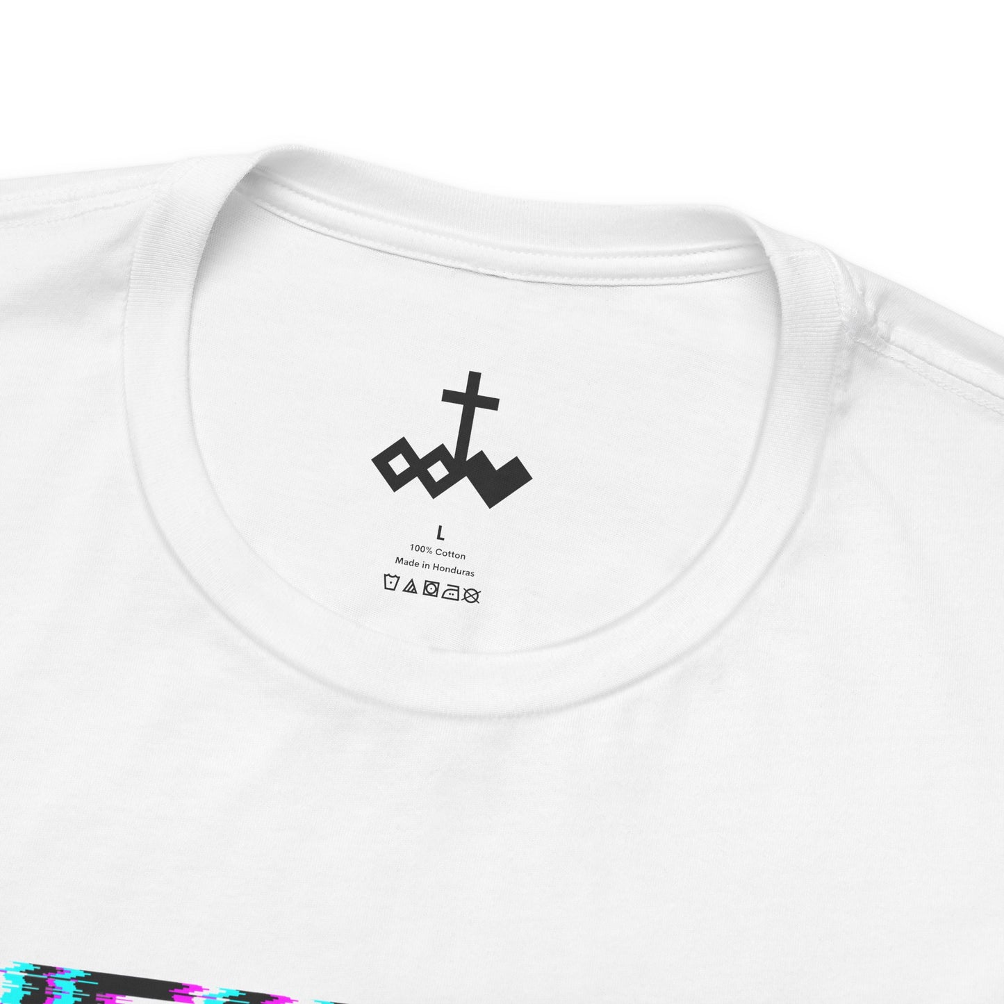 Unisex Glitch Jersey Short Sleeve Tee