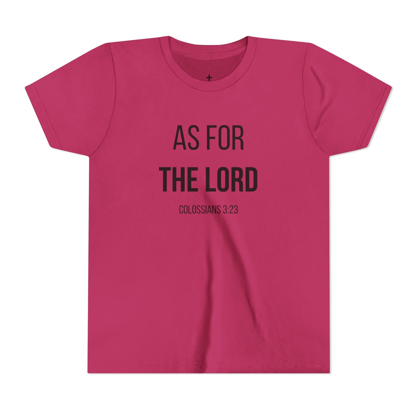 Youth "As For the Lord" Tee