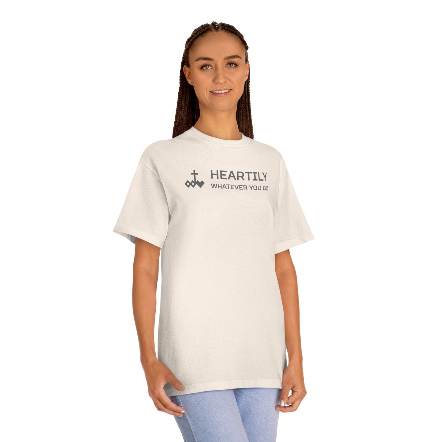 Heartily/Logo/Slogan Unisex Classic Tee