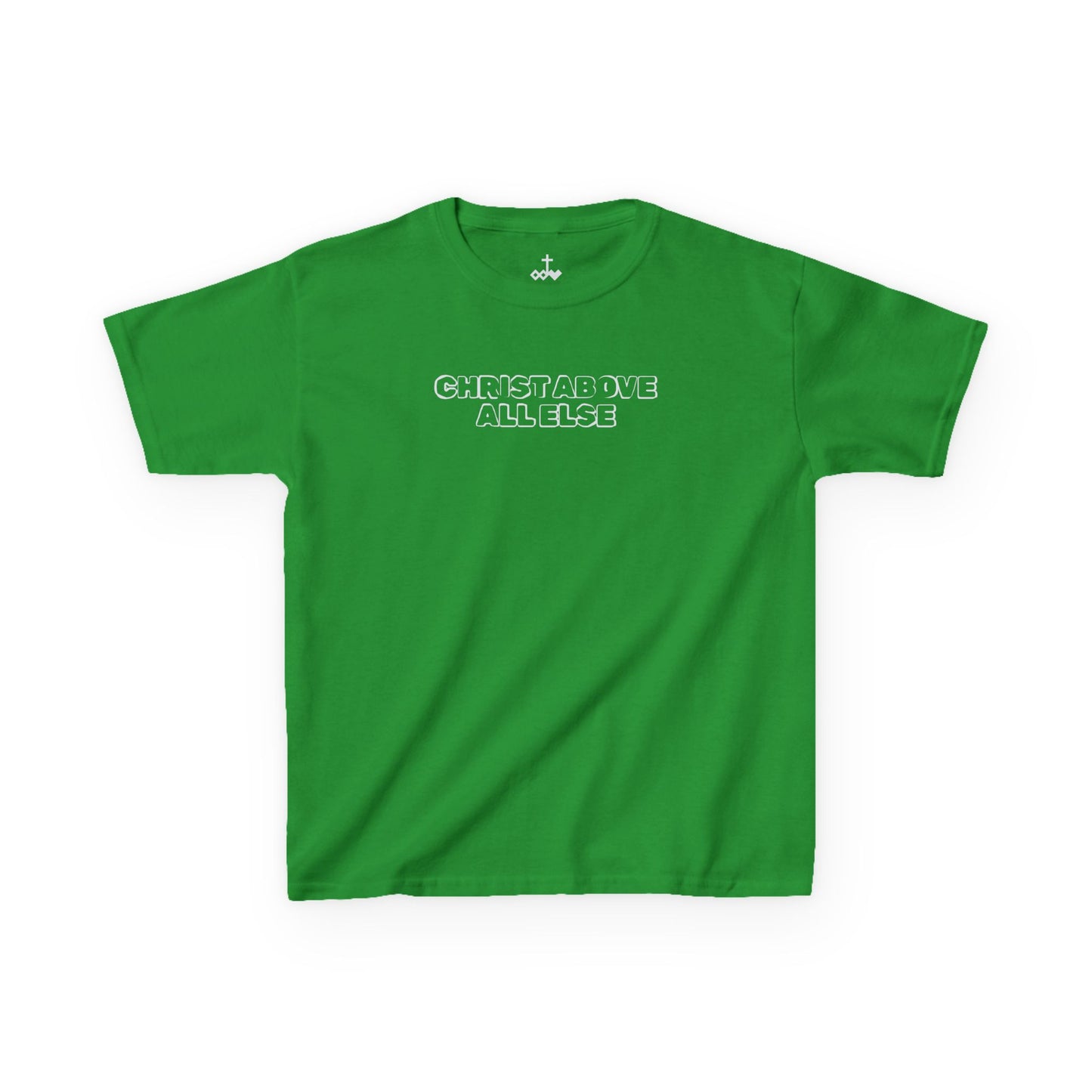 "Christ Above All Else" Kids Minimalist Graphic Tee