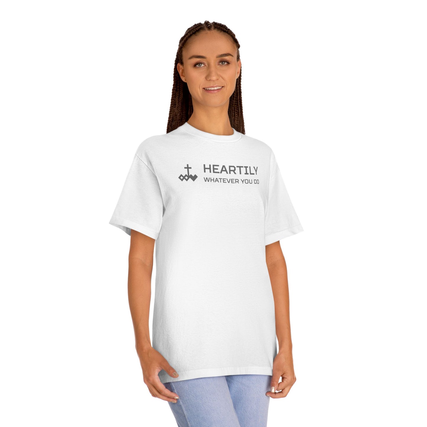 Heartily/Logo/Slogan Unisex Classic Tee