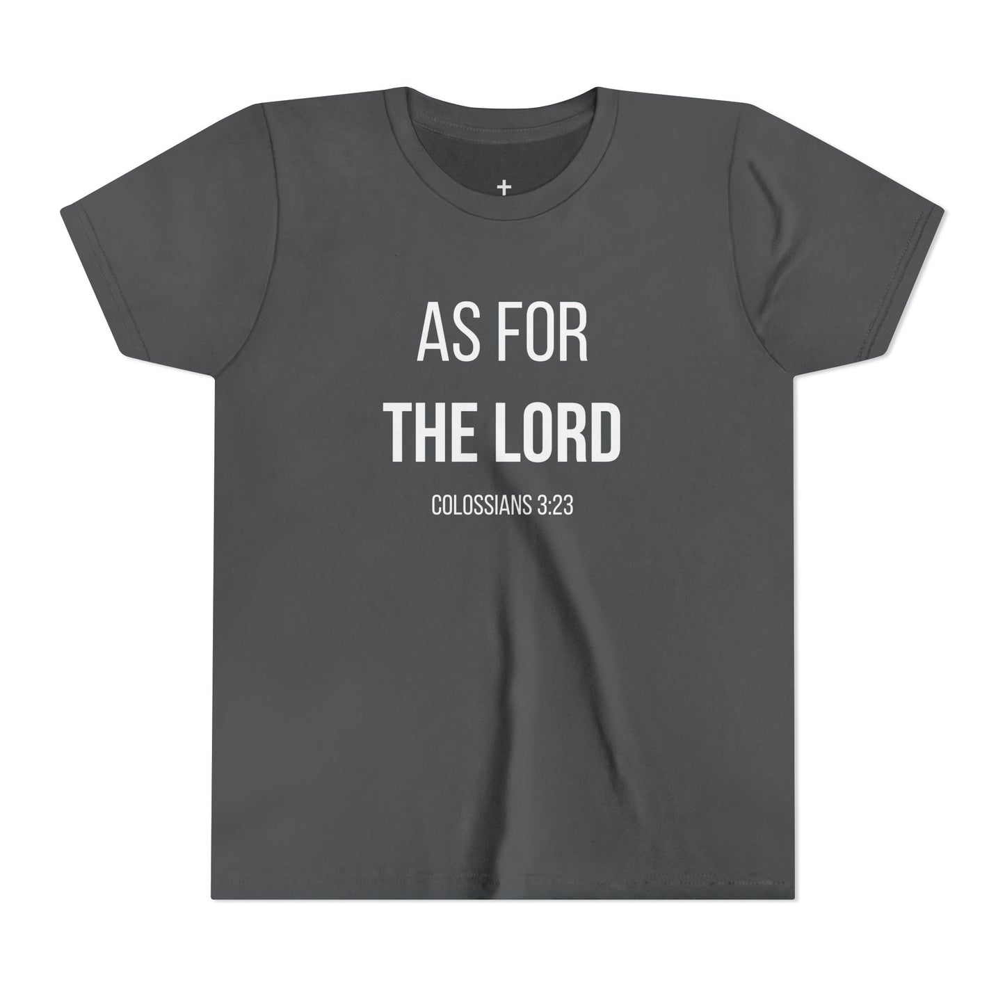 Youth "As For the Lord" Tee