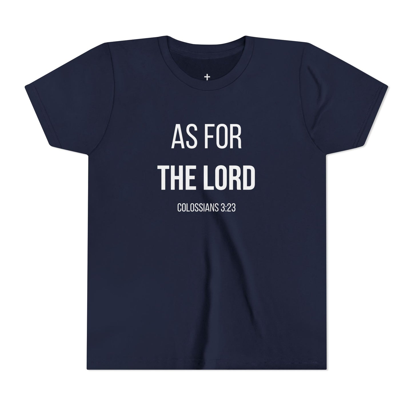 Youth "As For the Lord" Tee
