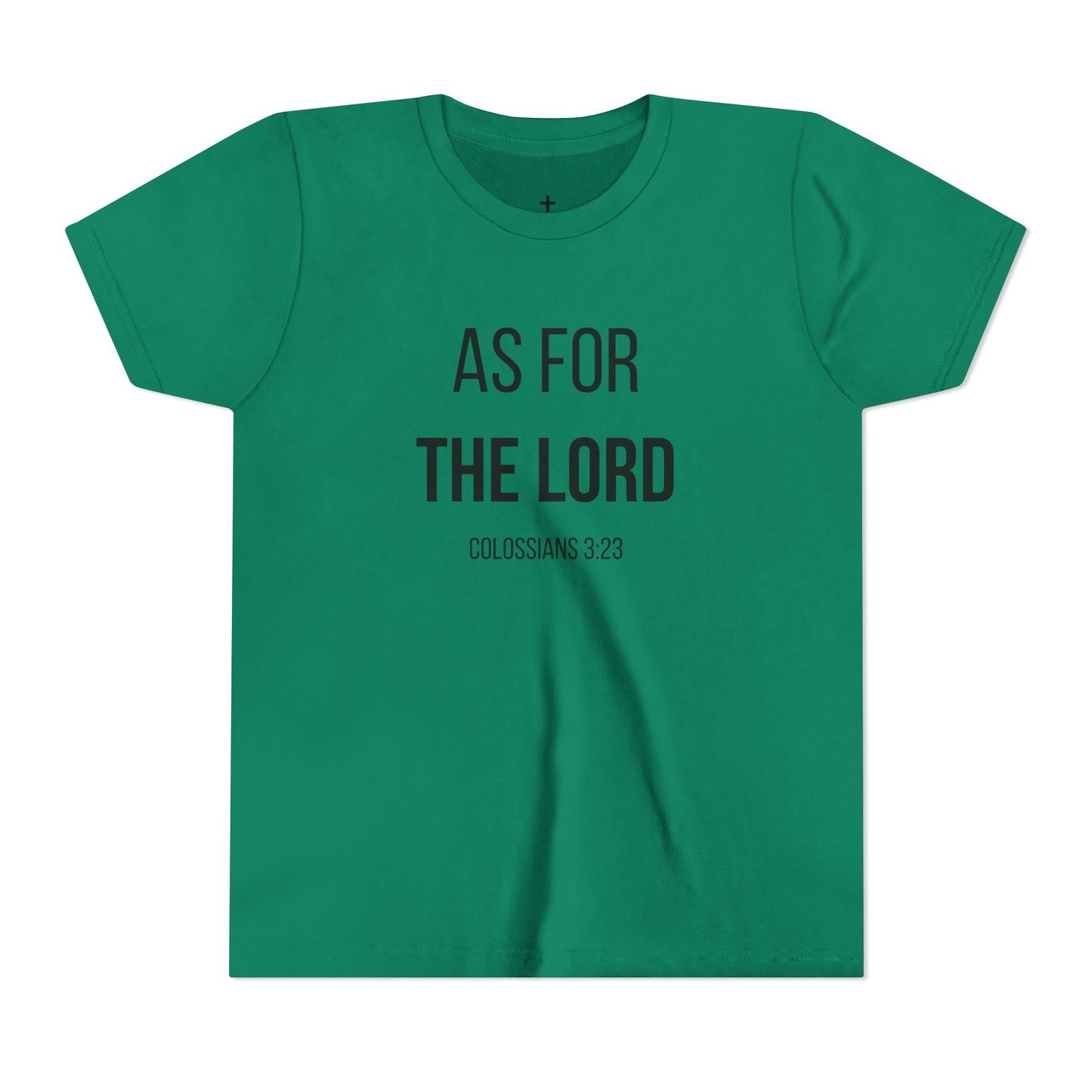 Youth "As For the Lord" Tee