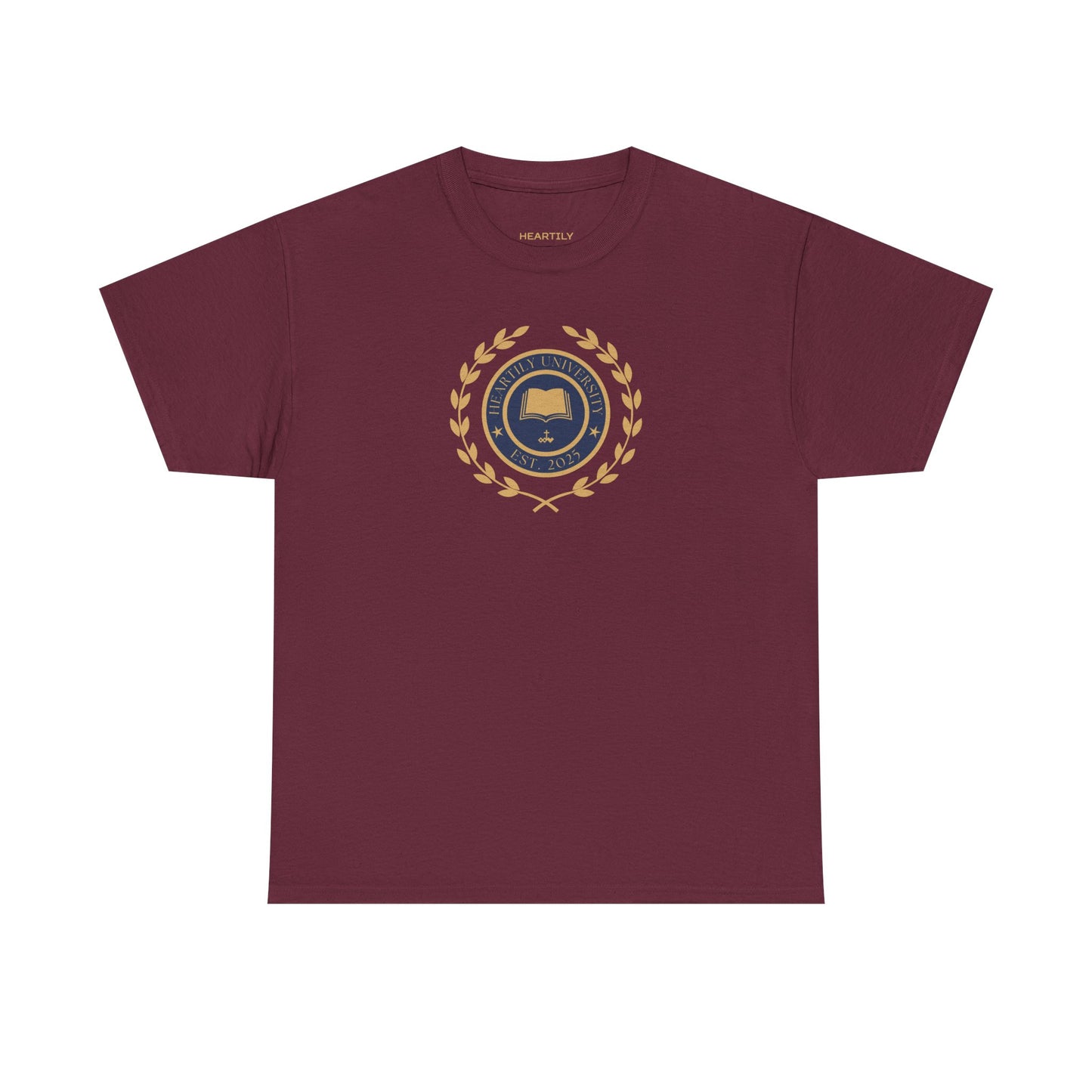 Heartily University Unisex Heavy Cotton Tee