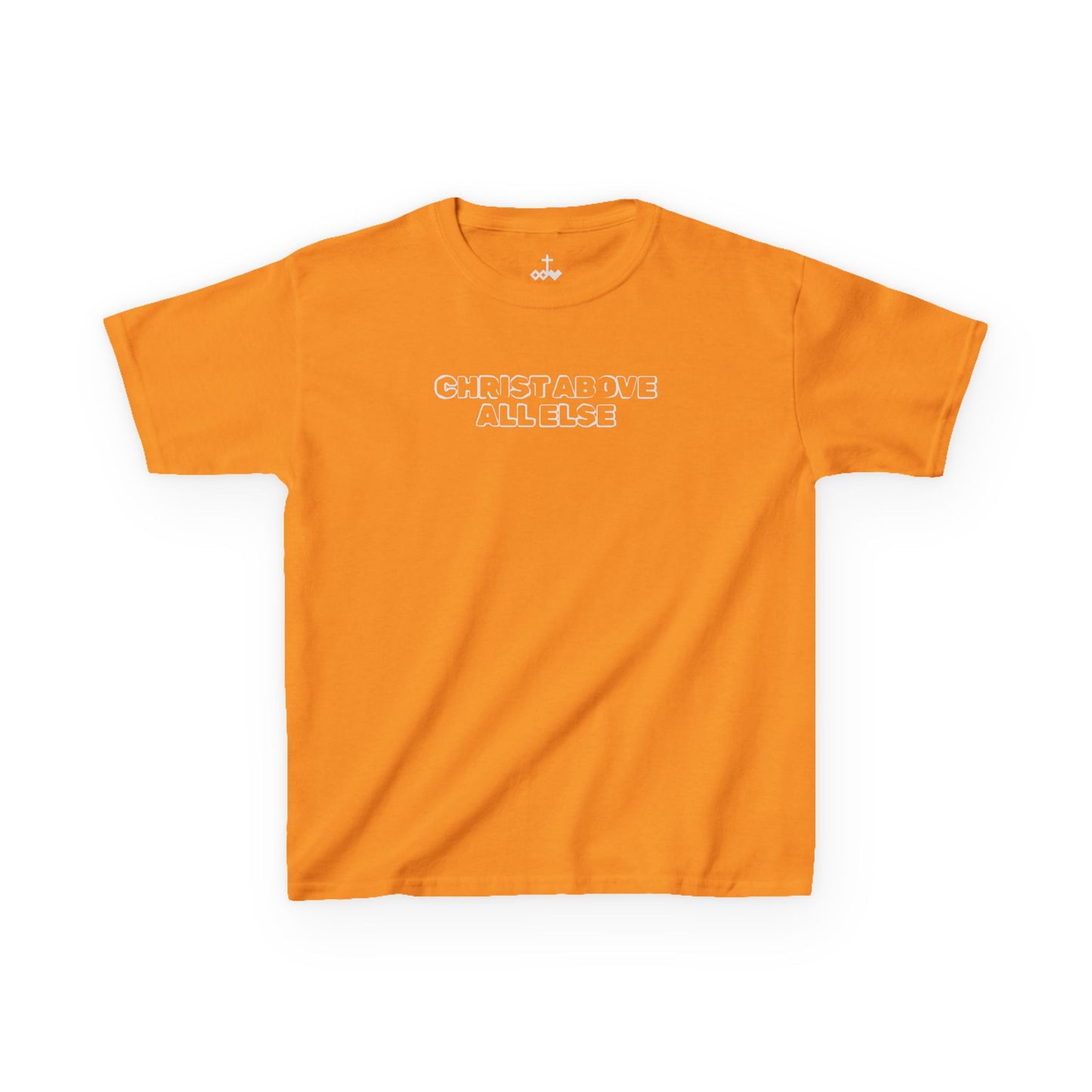 "Christ Above All Else" Kids Minimalist Graphic Tee