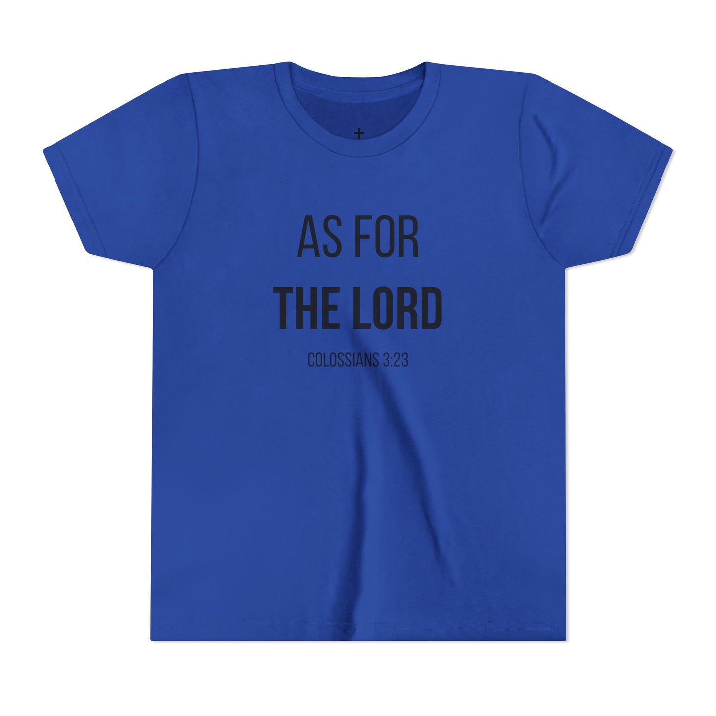 Youth "As For the Lord" Tee