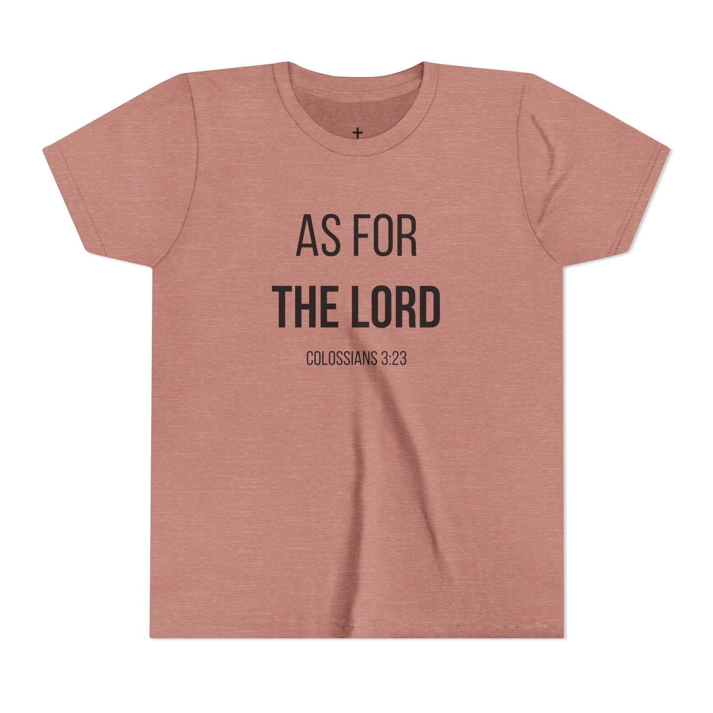 Youth "As For the Lord" Tee