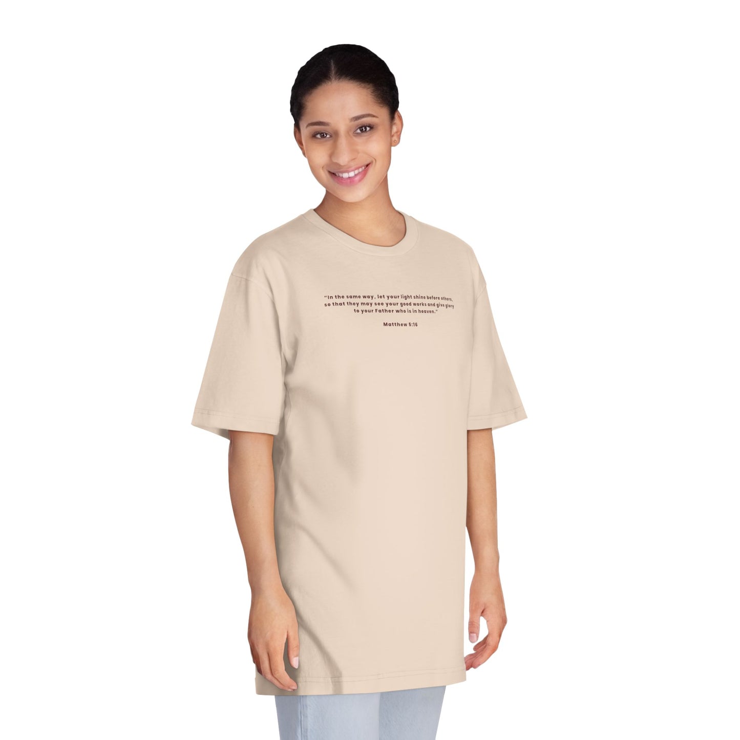 Sermon on the Mount Unisex Crewneck T-Shirt