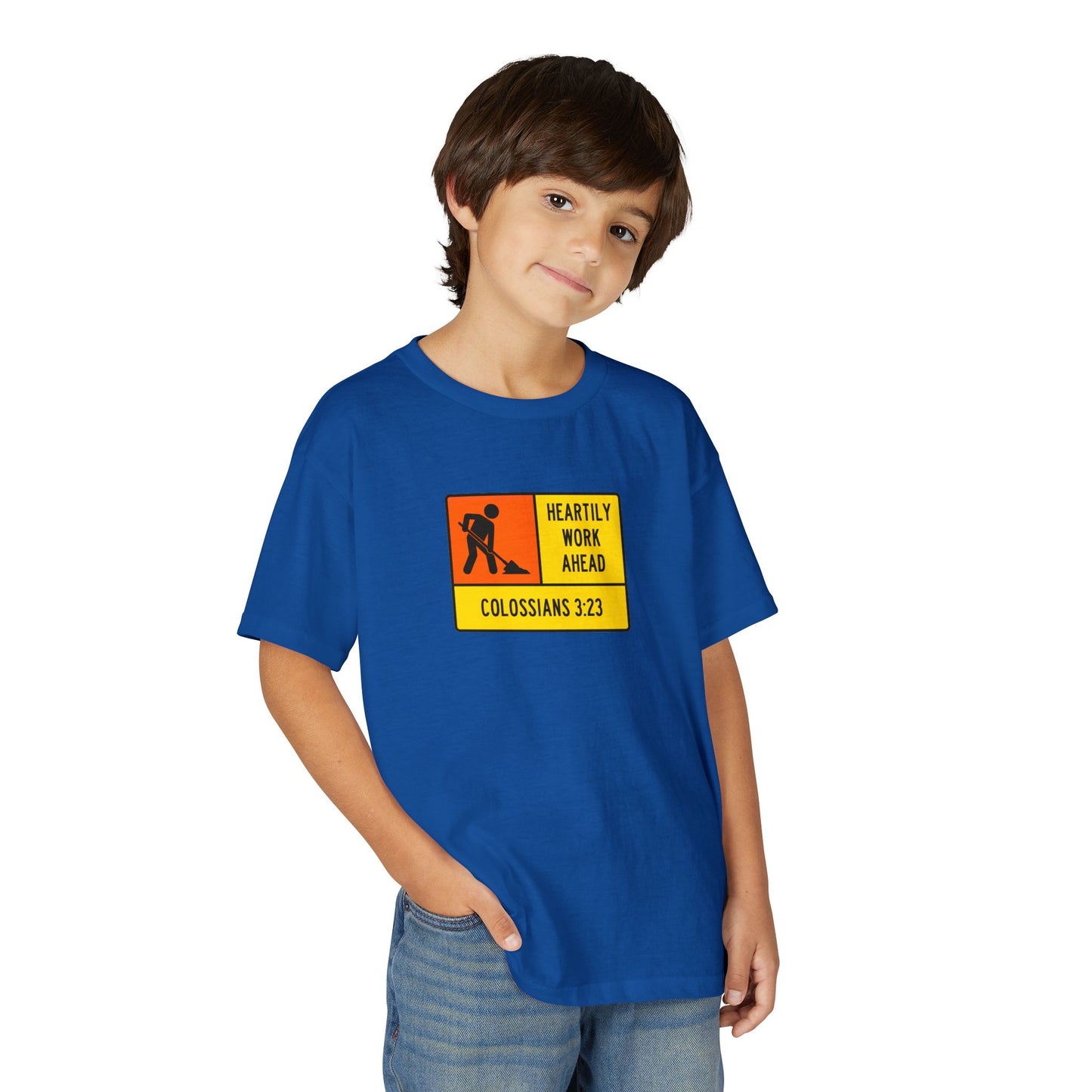 Construction Sign Youth T-Shirt