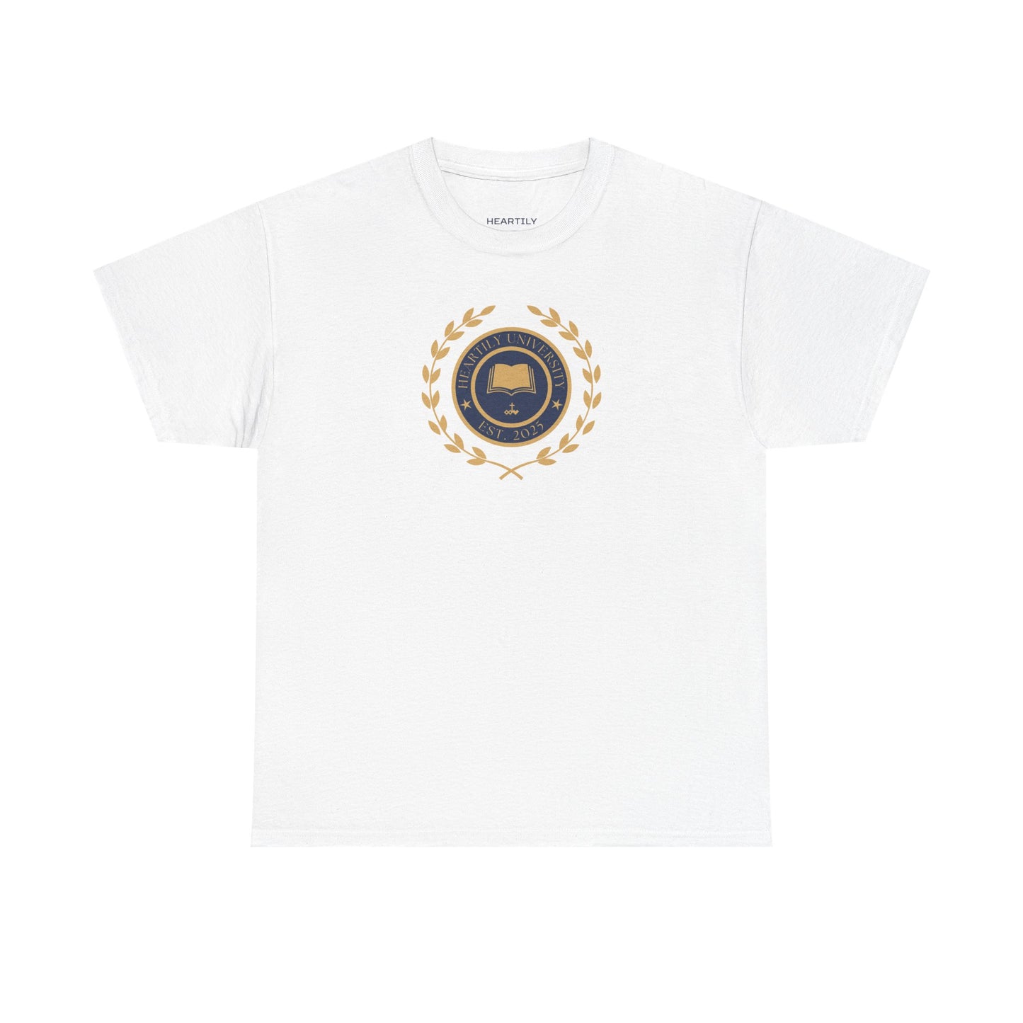 Heartily University Unisex Heavy Cotton Tee