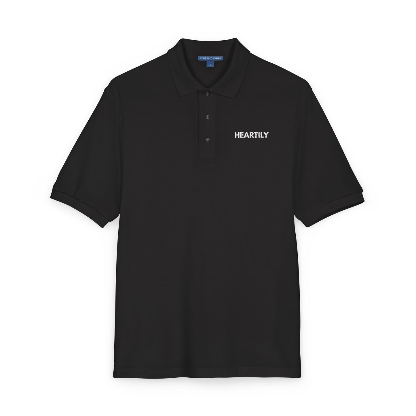 Heartily Embroidered Polo Shirt