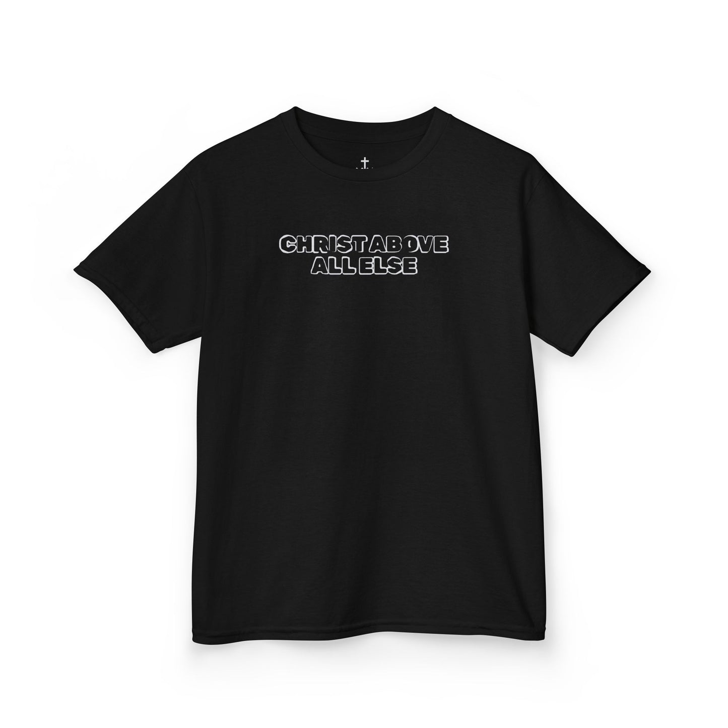 "Christ Above All Else" Kids Minimalist Graphic Tee
