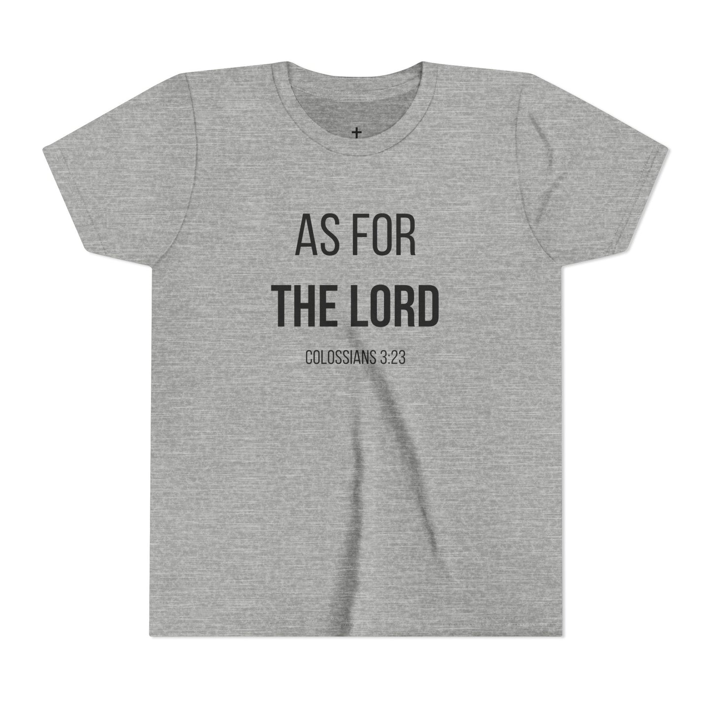 Youth "As For the Lord" Tee