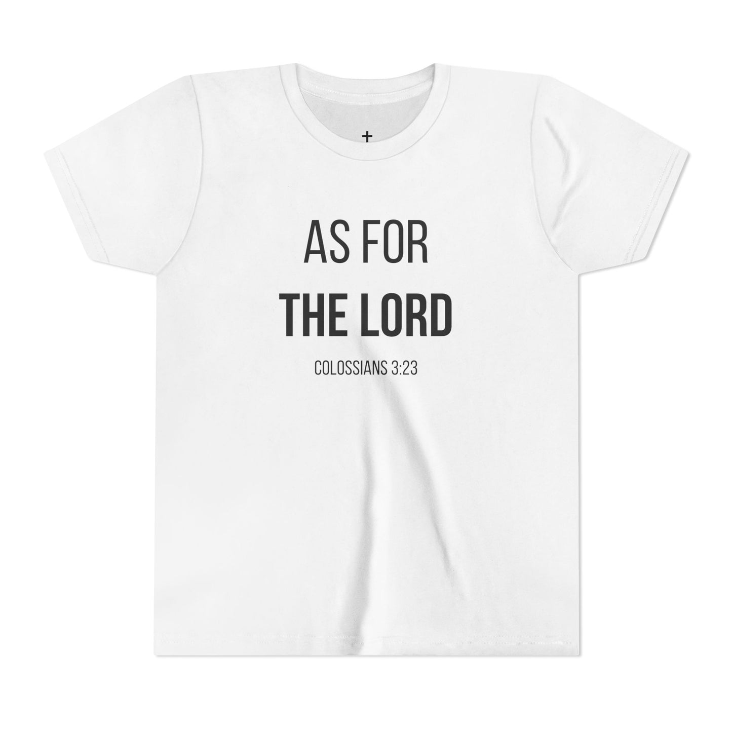 Youth "As For the Lord" Tee