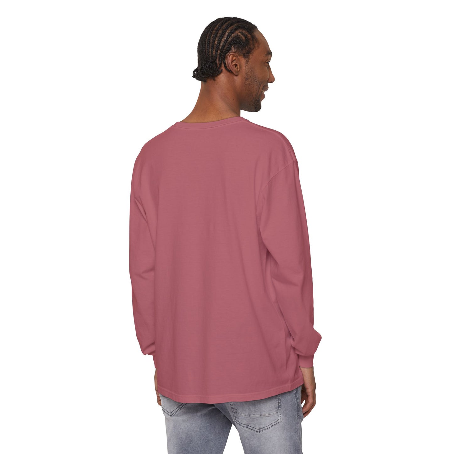 Unisex Greek "Heartily" Long Sleeve T-Shirt