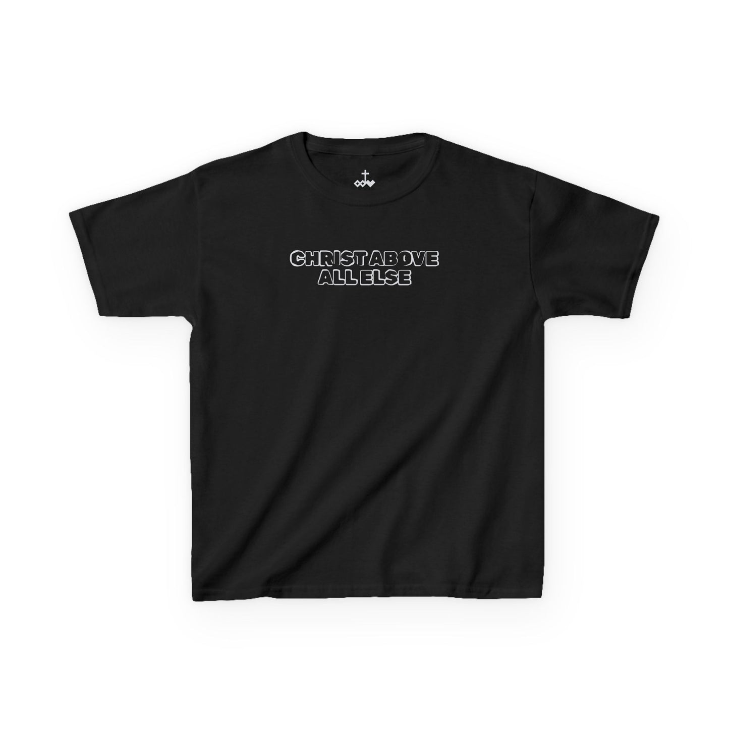 "Christ Above All Else" Kids Minimalist Graphic Tee