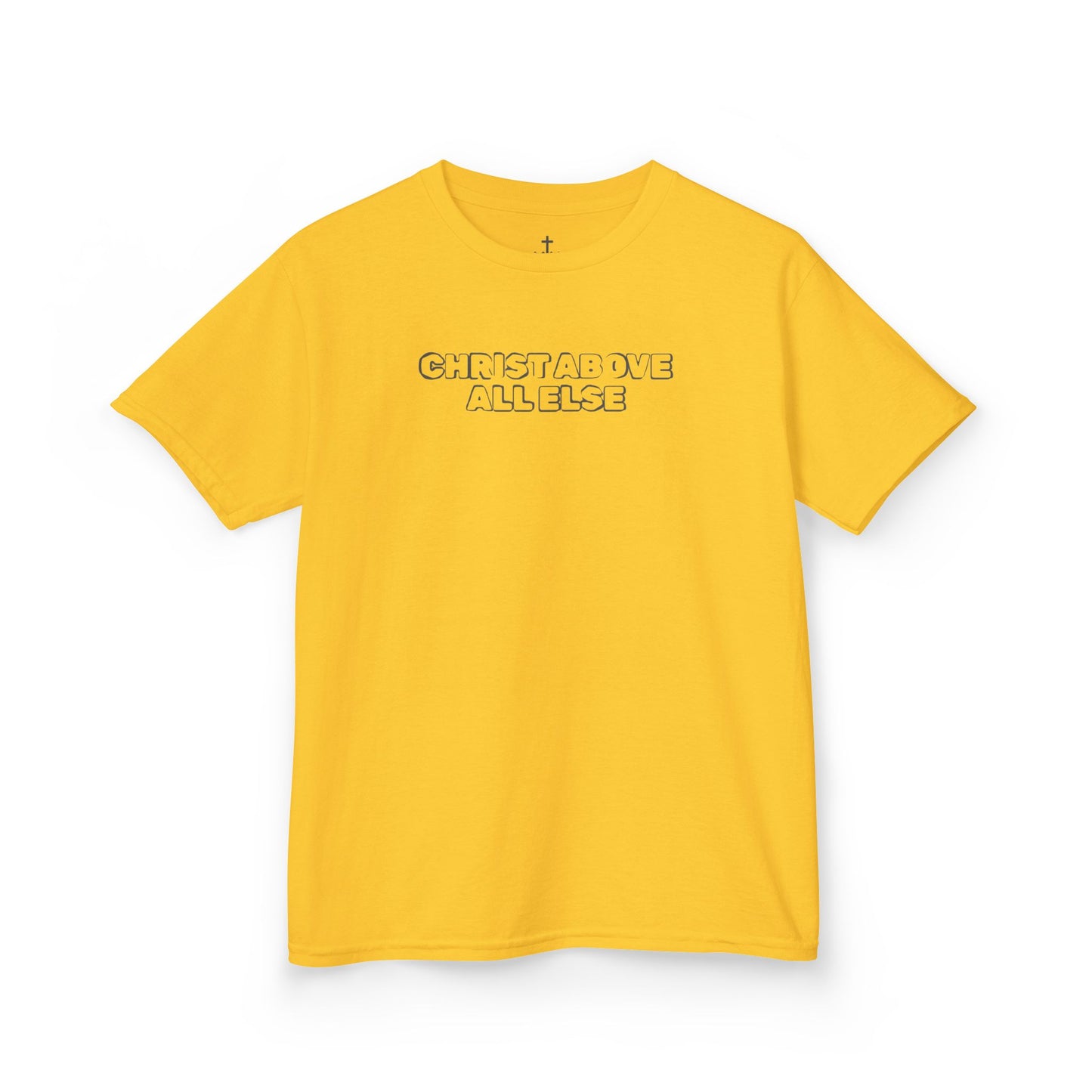 "Christ Above All Else" Kids Minimalist Graphic Tee