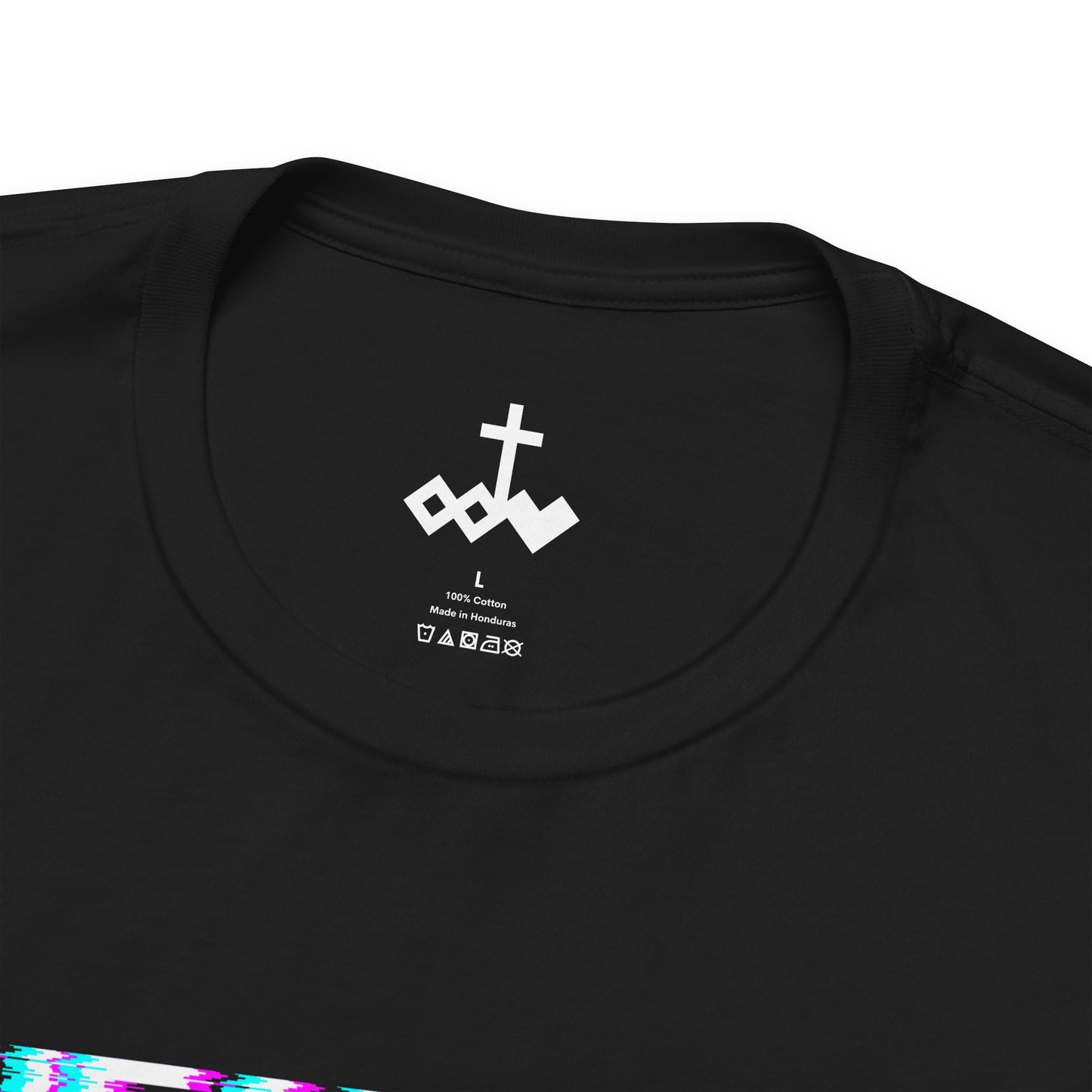 Unisex Glitch Jersey Short Sleeve Tee