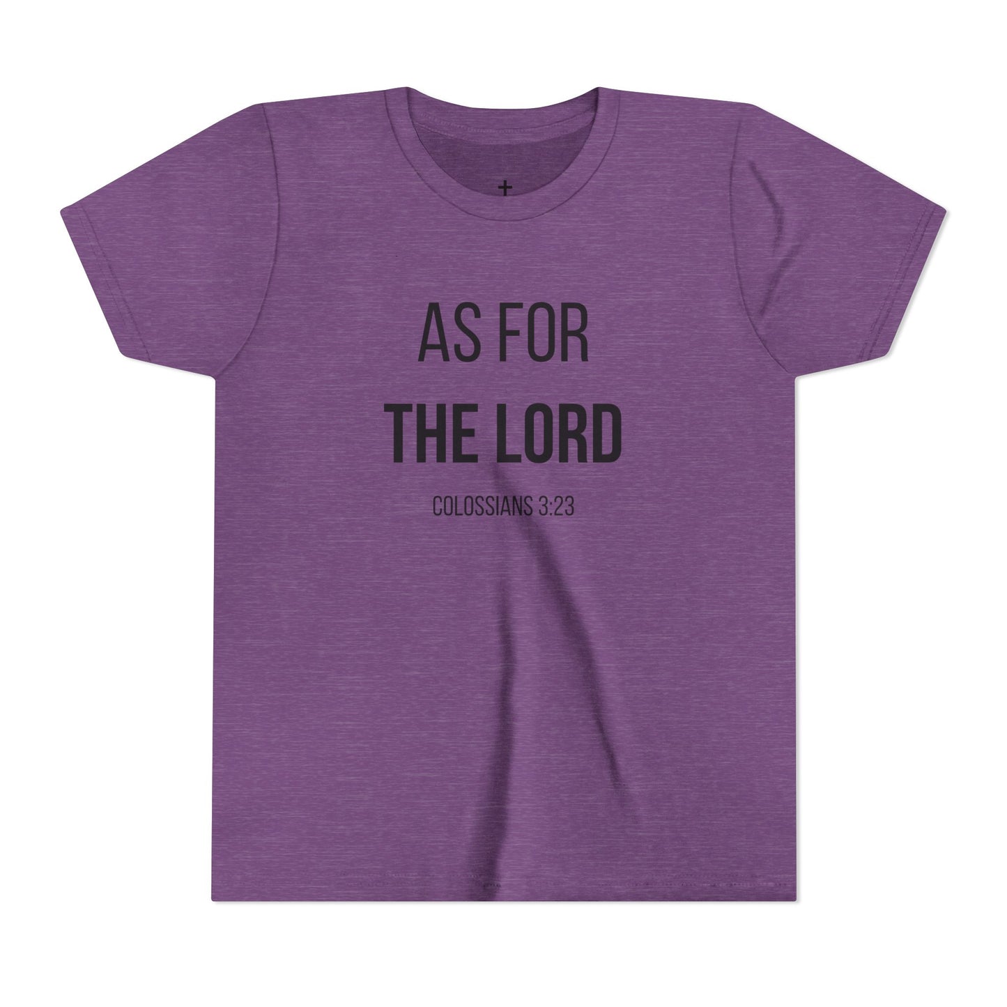 Youth "As For the Lord" Tee