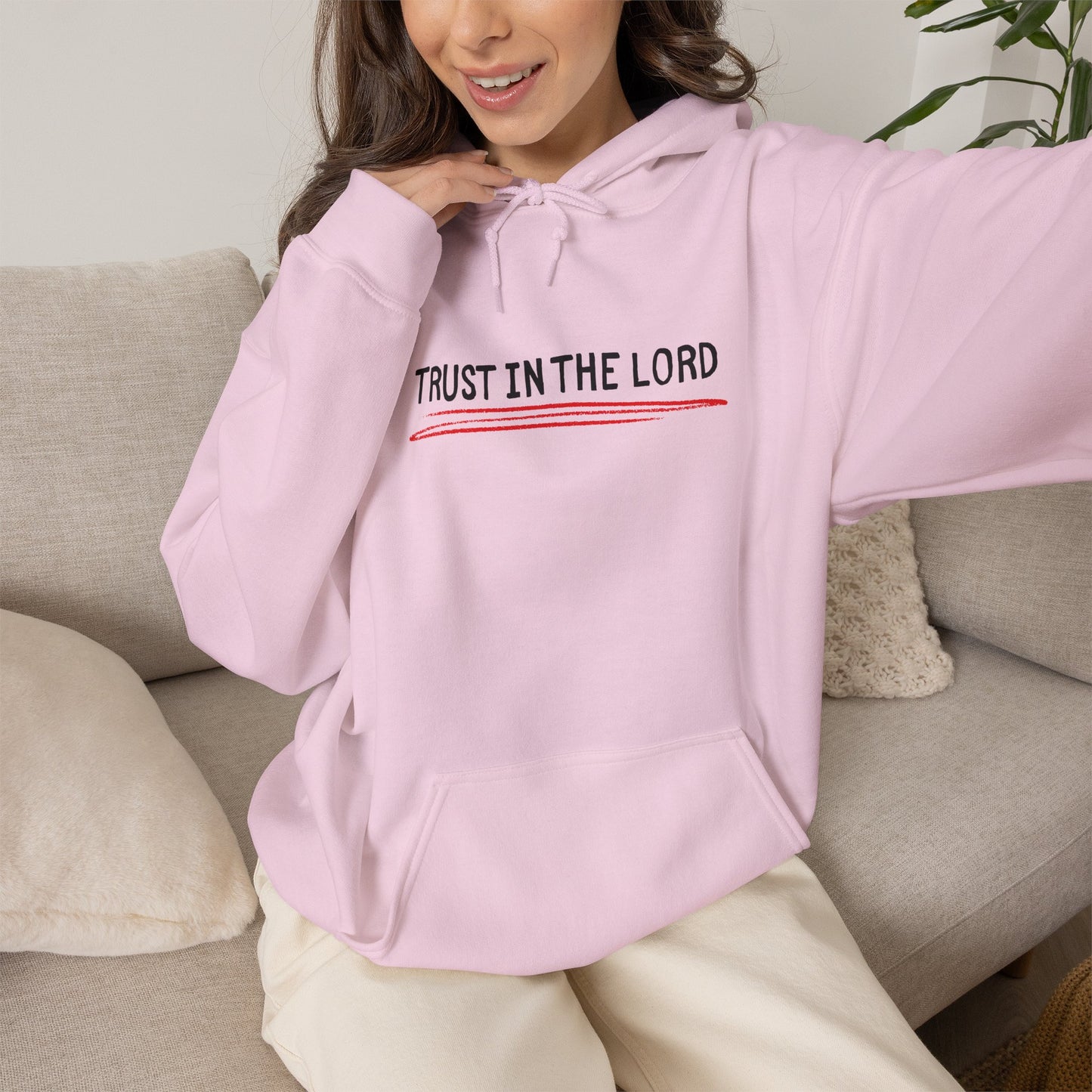 'Trust in the Lord' Hoodie Pullover