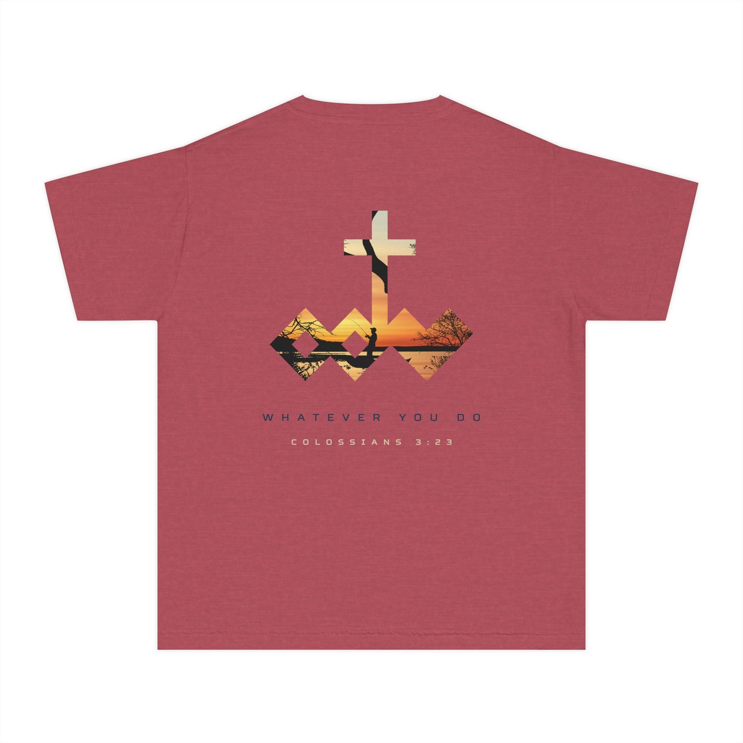 "Whatever You Do" Fishing Youth Tee