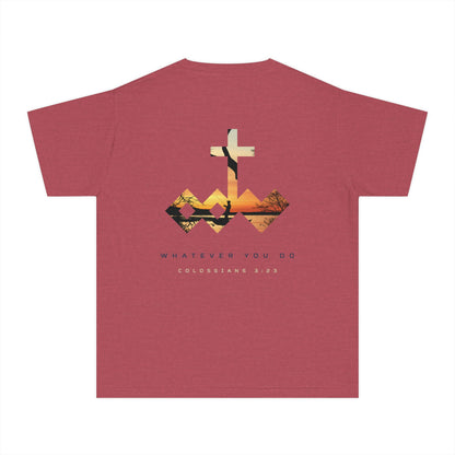 "Whatever You Do" Fishing Youth Tee