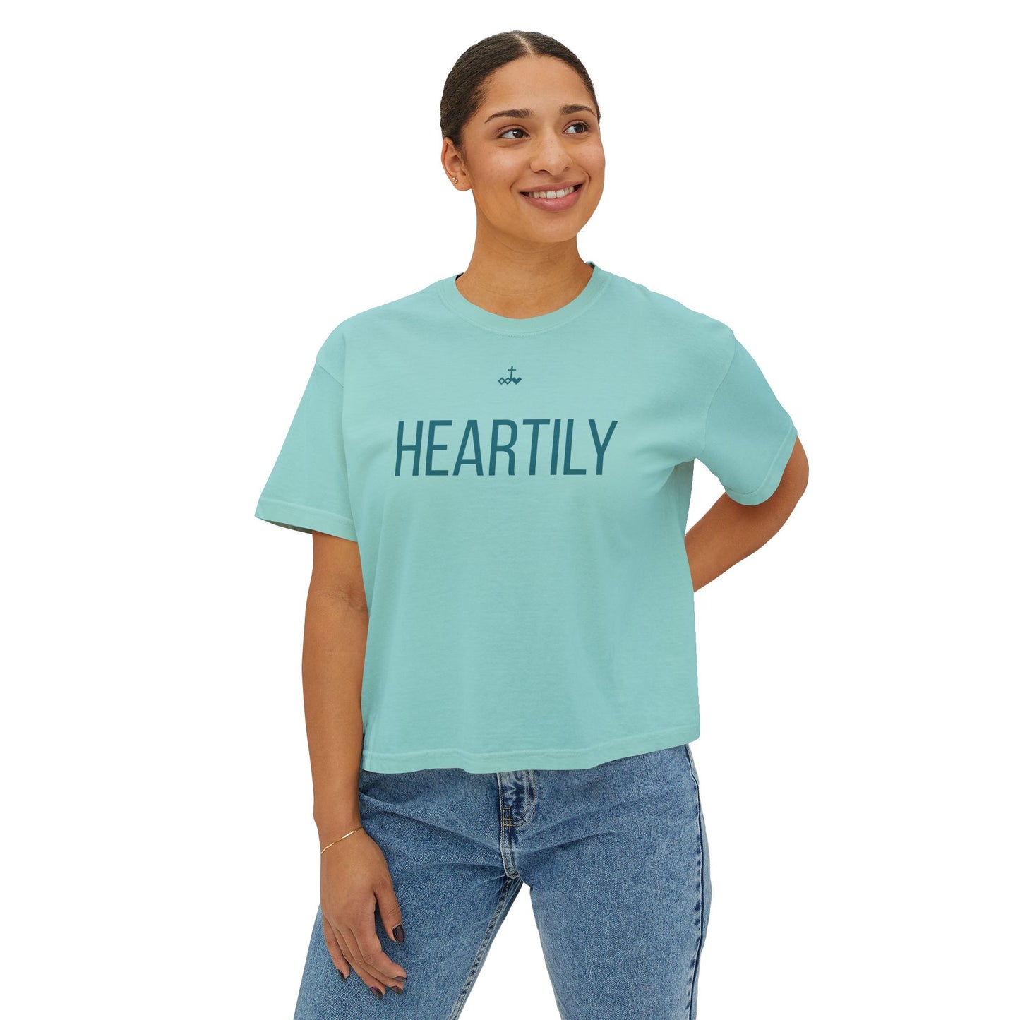 Heartily Women's Boxy Tee