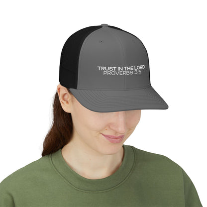 Trust in the Lord Embroidered Trucker Cap
