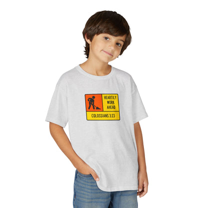 Construction Sign Youth T-Shirt