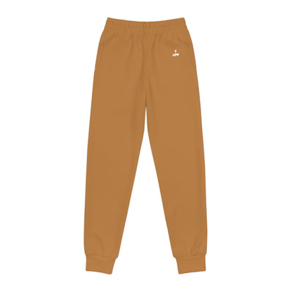 Kids' Tan Jogger Sweatpants