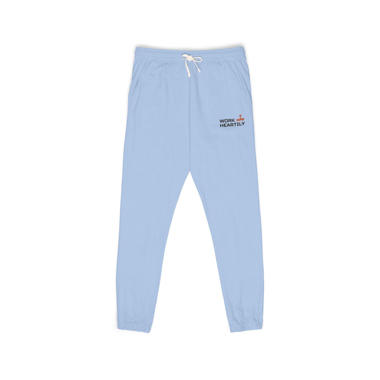 Unisex Garment-Dyed Fleece Sweatpants